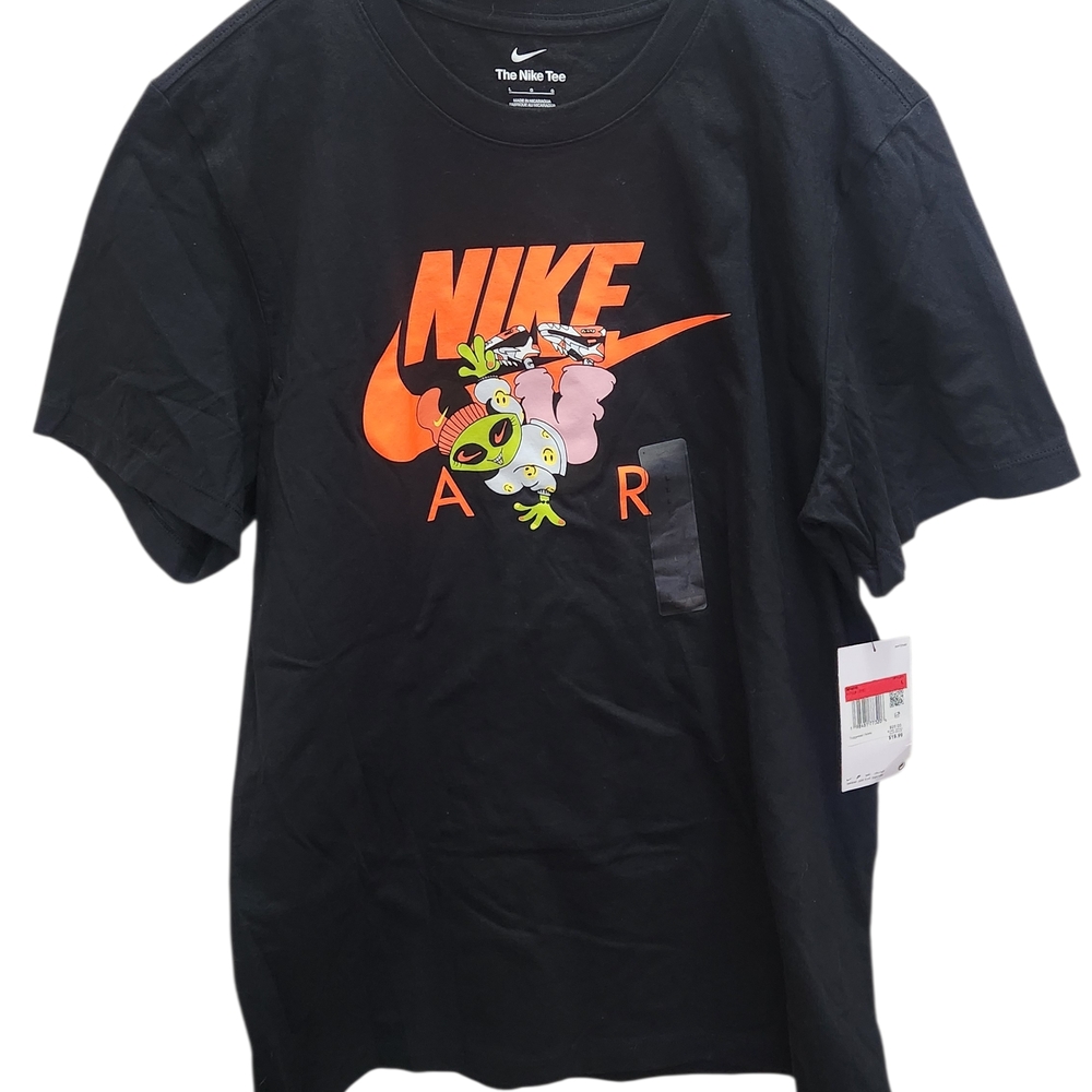 NWT Nike Black Alien Graphic T-Shirt Sz Lg
